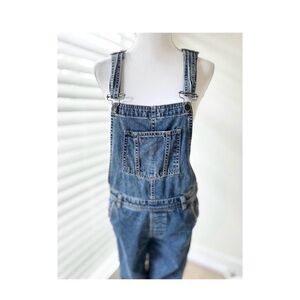 Topshop Blue Denim Overalls - Size 4